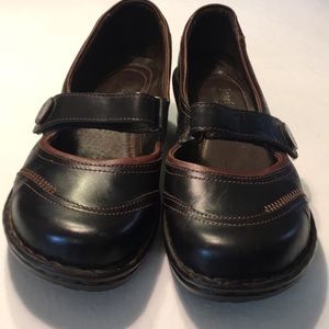 JOSEF Seidel Sz 39(9) Leather Mary Jane Slip On Shoes